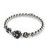 Midnight Crystal | Kikiballa Cascade Heart Bracelet