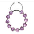 Violet Heartstring | Crystal Macrame Bracelet