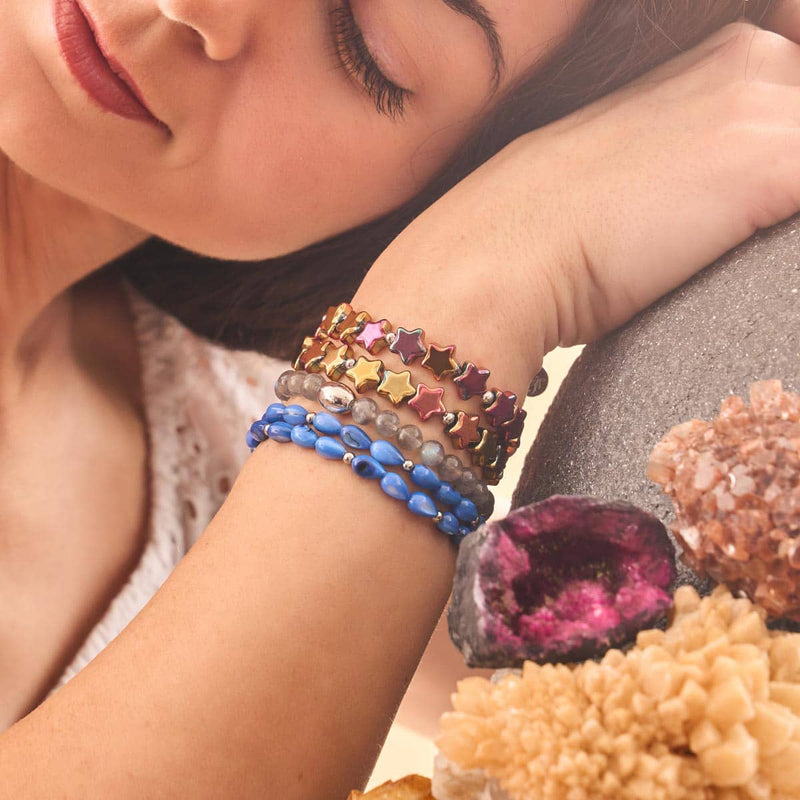 Labradorite AAA | Argent sterling 925 | Bracelet en pierres précieuses