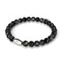 Obsidienne AAA | Argent sterling 925 | Bracelet en pierres précieuses