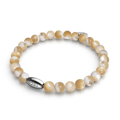 Bracelet Abalone | Caramel x Argent
