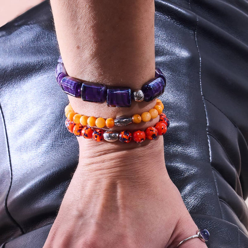 Harvest Moon x Silver | Abalone Bracelet