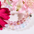 Jardin de pruniers | Argent sterling 925 | Bracelet en verre Aurum