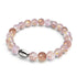Jardin de pruniers | Argent sterling 925 | Bracelet en verre Aurum