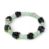 Aventurine noire et verte | Argent sterling 925 | Bracelet baies