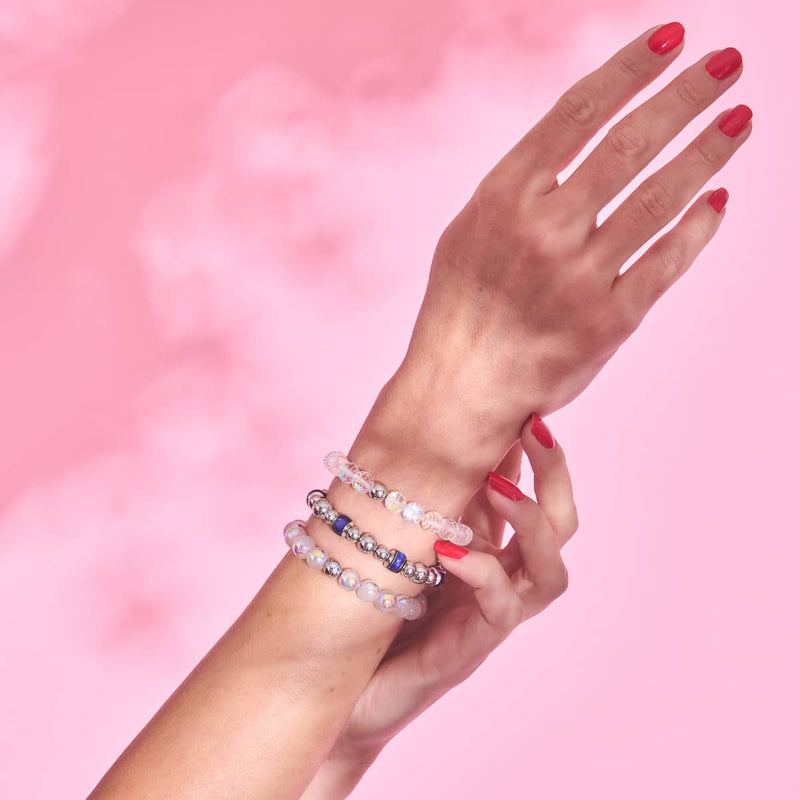 Lychee | .925 Sterling Silver | Bubble Glass Bracelet