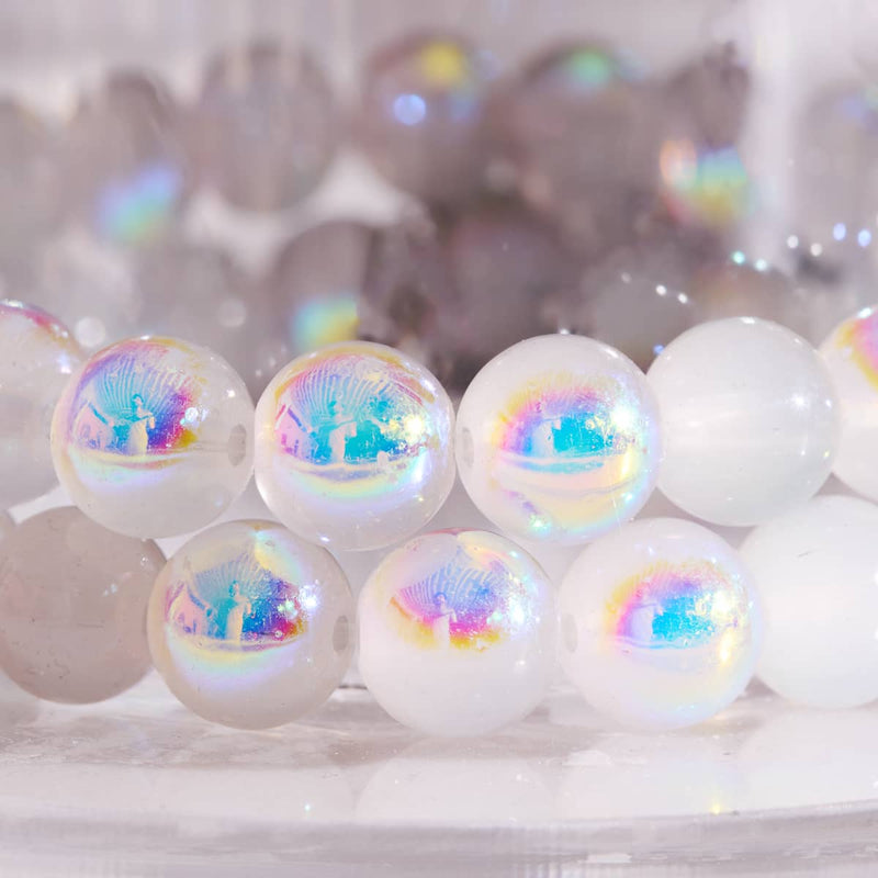 Lychee | .925 Sterling Silver | Bubble Glass Bracelet