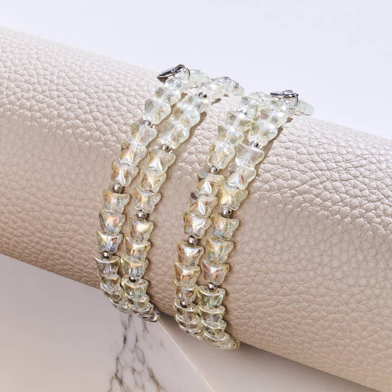 Champagne | Argent sterling 925 | Enveloppe papillon