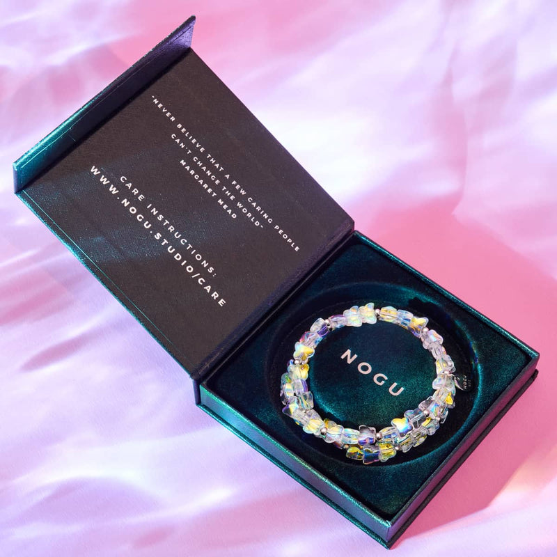 Licorne blanche | Argent sterling 925 | Papillon enroulé