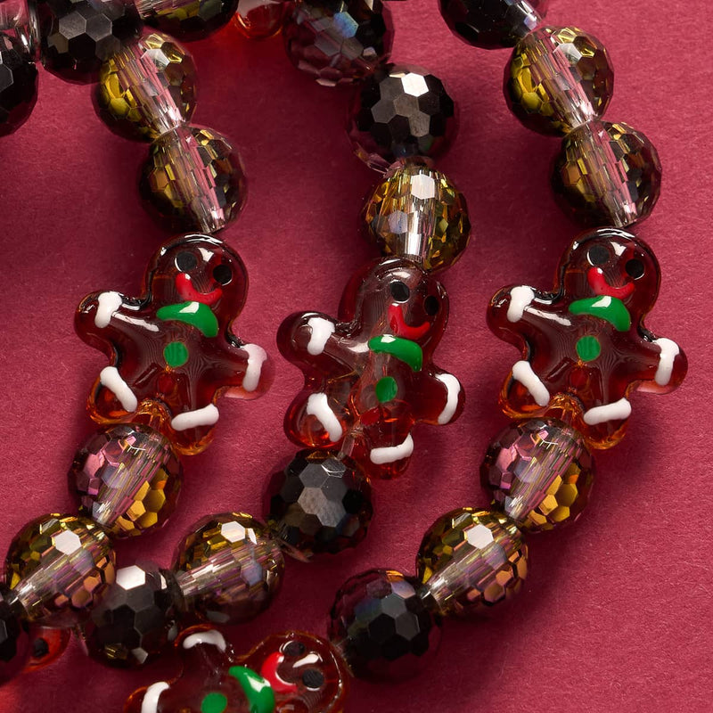 Bracelet Prisma en pain d'épices noisette | argent | chocolat