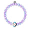 Jack Frost | Silver | Purple Selenite Bracelet