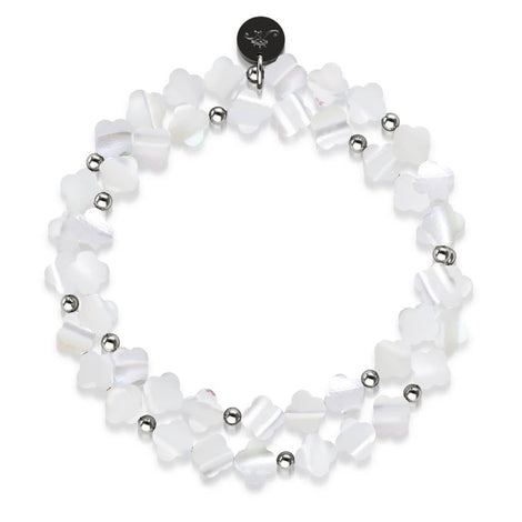 Nacre | Argent sterling 925 | Clover Wrap