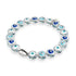 Eye in the Sky | .925 Sterling Silver | Crystal Evil Eye Bracelet