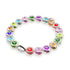 Mystic Spectrum | .925 Sterling Silver | Crystal Evil Eye Bracelet