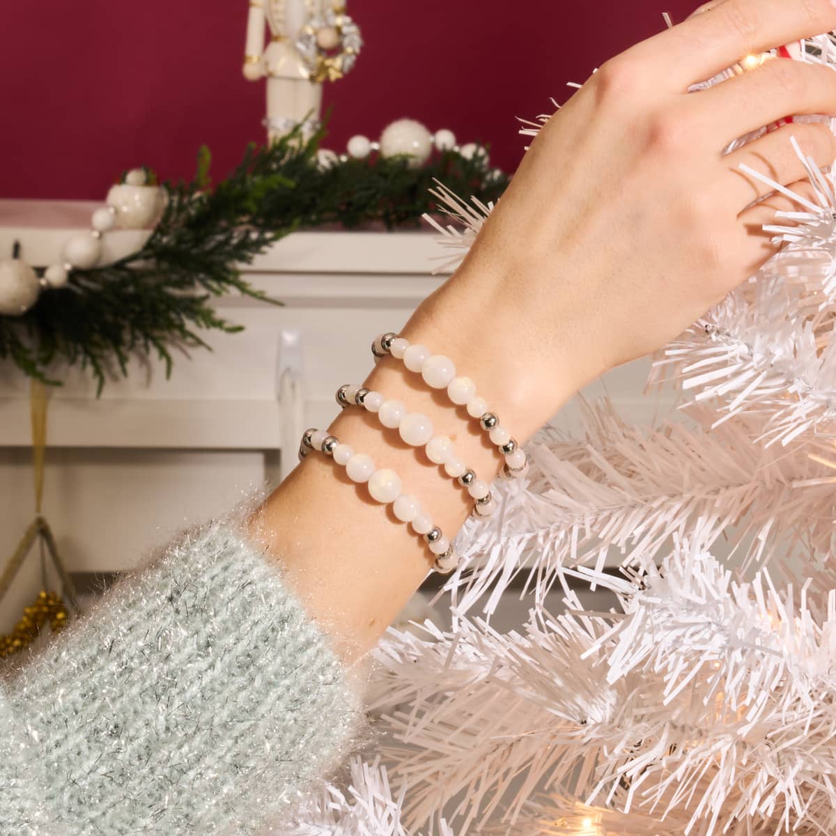 Mousseline de soie | Bracelet Cascade Opale Dreamscape