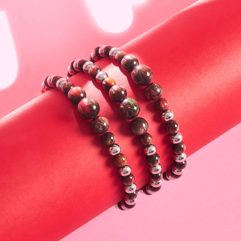 Mousse au chocolat | Bracelet Cascade Opale Dreamscape