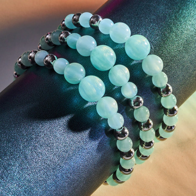 Bracelet Cascade Opale Dreamscape | Menthe Dorée