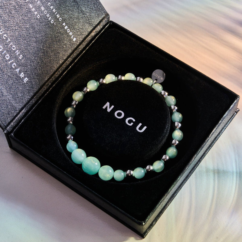 Bracelet Cascade Opale Dreamscape | Menthe Dorée