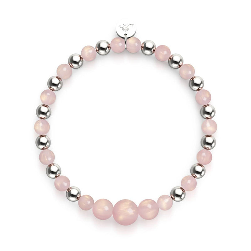 Bracelet en soie Hibiscus | Cascade d'opale Dreamscape