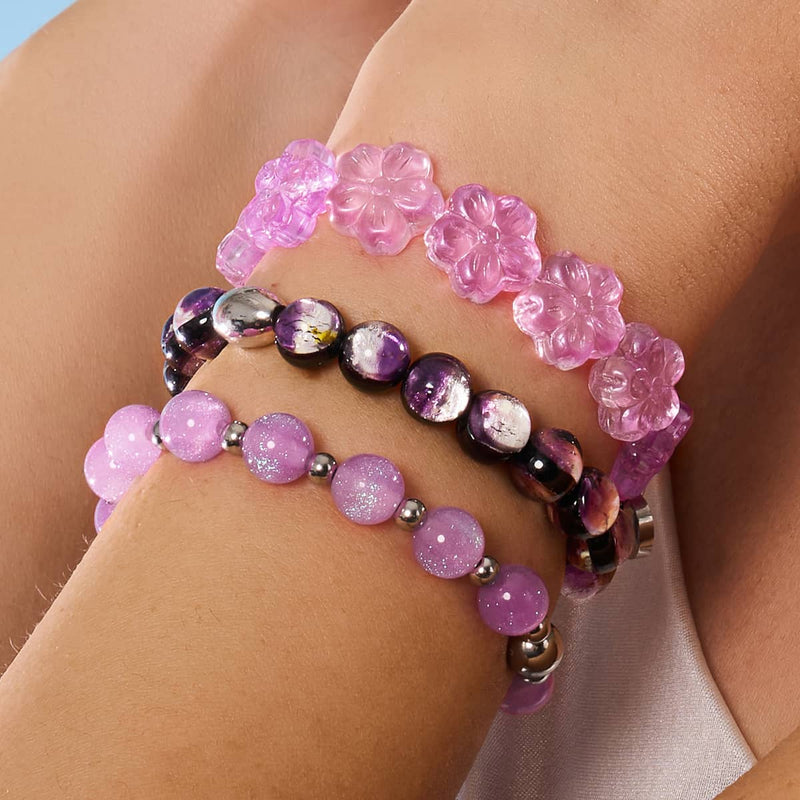 Bellflower | Fairy Glass Bracelet