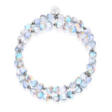 Cœur à cœur | Argent sterling 925 | Enveloppe en verre de fée