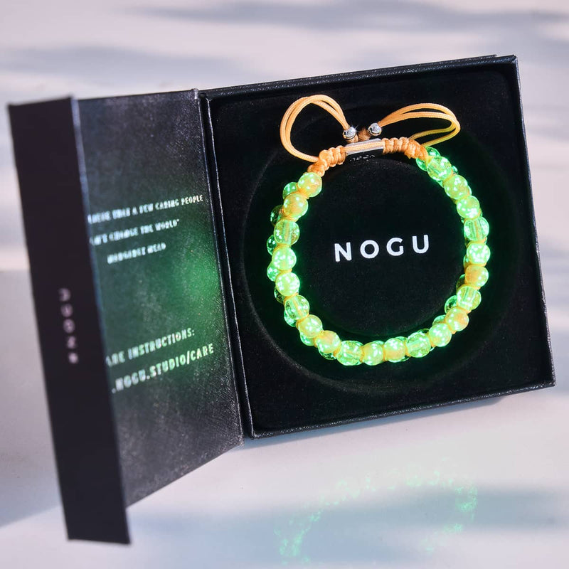 Smoothie à l'abricot | Caramel x Abricot | Bracelet en verre Double Firefly