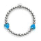 Bracelet Aigue-marine | Firefly Glass Hearts Essence