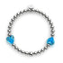 Bracelet Aigue-marine | Firefly Glass Hearts Essence