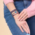 Bracelet Aigue-marine | Firefly Glass Hearts Essence