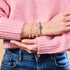 Bracelet Aigue-marine | Firefly Glass Hearts Essence