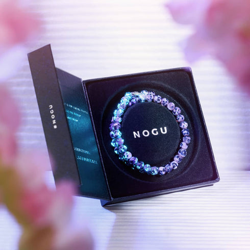 Byzance bleue | Argent sterling 925 | Enveloppe en verre Firefly