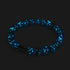Blue Juniper | .925 Sterling Silver | Firefly Glass Bracelet