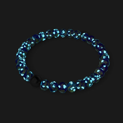 NOGU.studio - NOGU - Firefly Glass Bracelets - Blue Sapphire | Firefly Glass Diamonds Bracelet