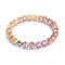 Blush Current | Pink Caramel | Firefly Glass Swirl Bracelet