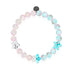 Blushing Spirit | Argent | Bracelet fantôme en verre Firefly