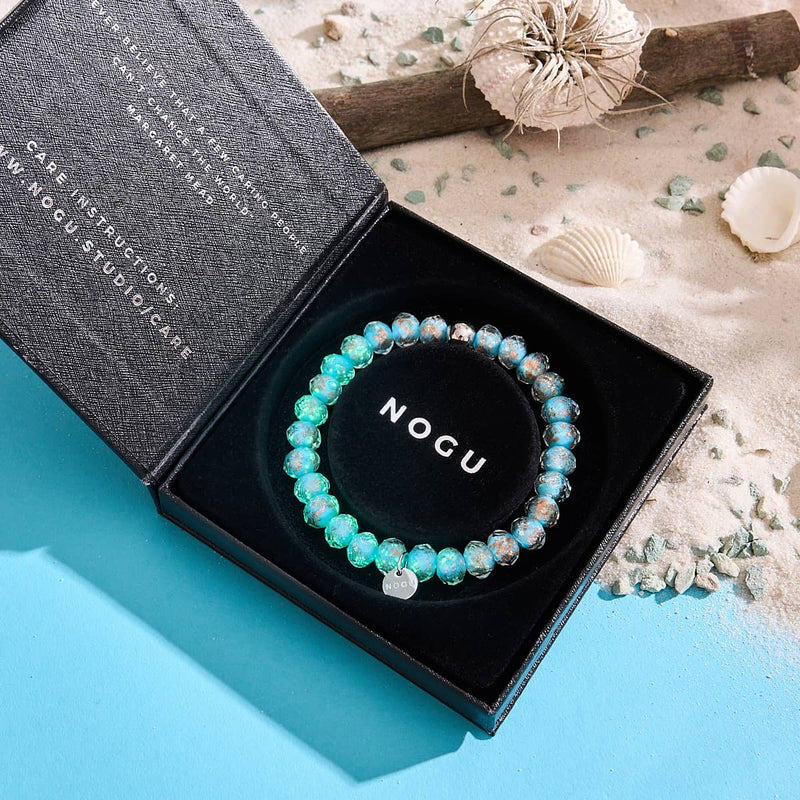 Cerulean | Firefly Glass Diamonds Bracelet