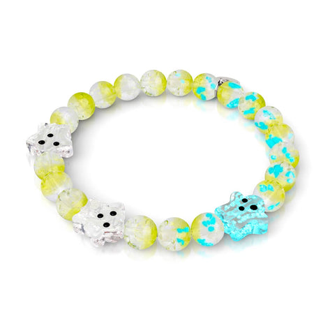 Spectre du jardin | Argent | Bracelet fantôme en verre Firefly