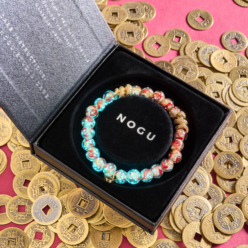 Bracelet serpent doré | Firefly Glass Swirl