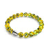 Lemon Grove | Argent sterling 925 | Bracelet en verre Firefly