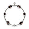 Obsidienne | Argent | Bracelet Firefly Glass Clover Essence