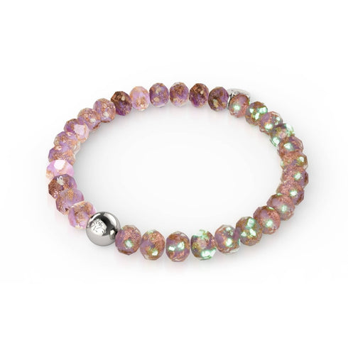 Pervenche | Bracelet en diamants et verre Firefly