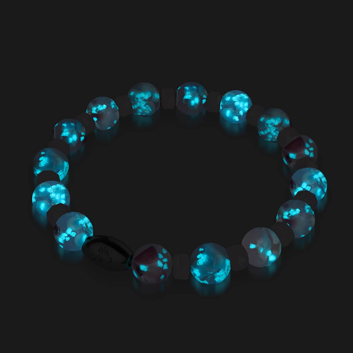 Orchidée rose | Argent sterling 925 | Bracelet en verre Firefly