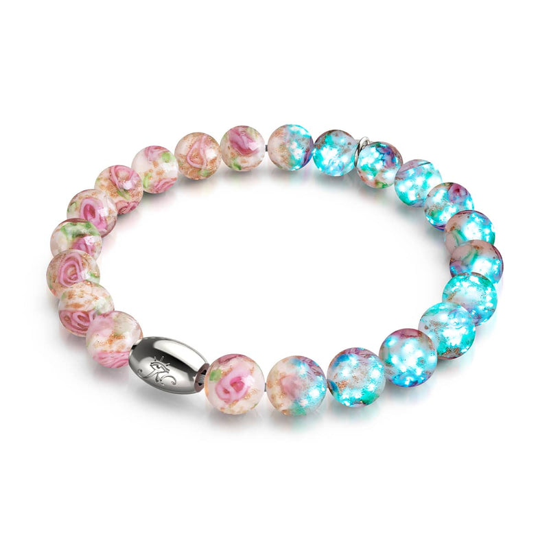 Primrose | .925 Sterling Silver | Firefly Glass Garden Bracelet