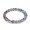 Violet Wintergreen | Argent sterling 925 | Bracelet en verre Firefly