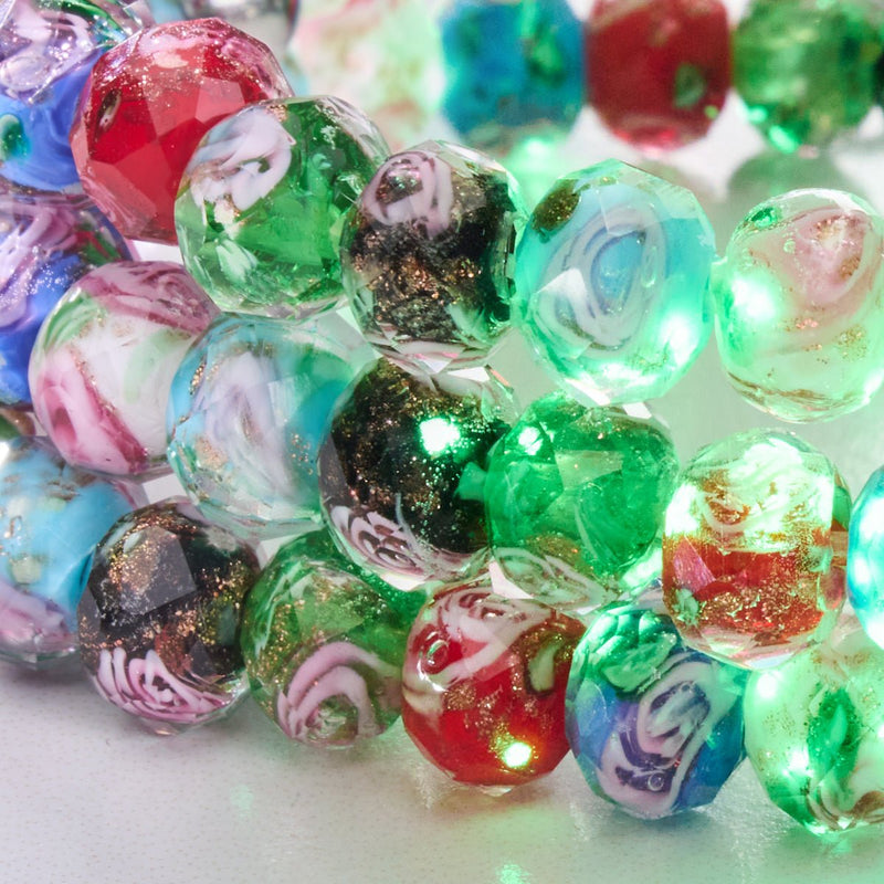 Fleurs sauvages | Bracelet en diamants en verre Firefly