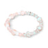 Blush | Argent sterling 925 | Bracelet de luxe en forme de champignon en verre Firefly