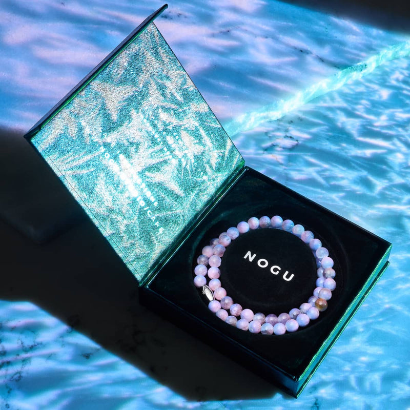 Cloud Nine | Argent | Enveloppement de pierres précieuses turquoises dorées