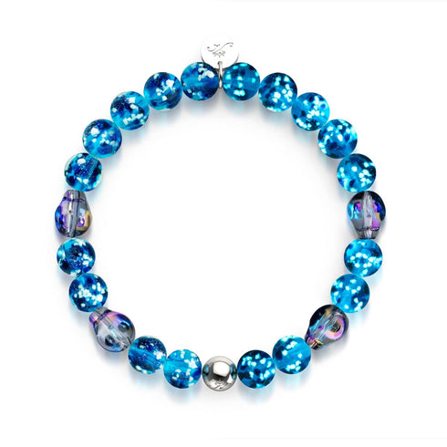 Dans la lune bleue | Bracelet en verre Firefly