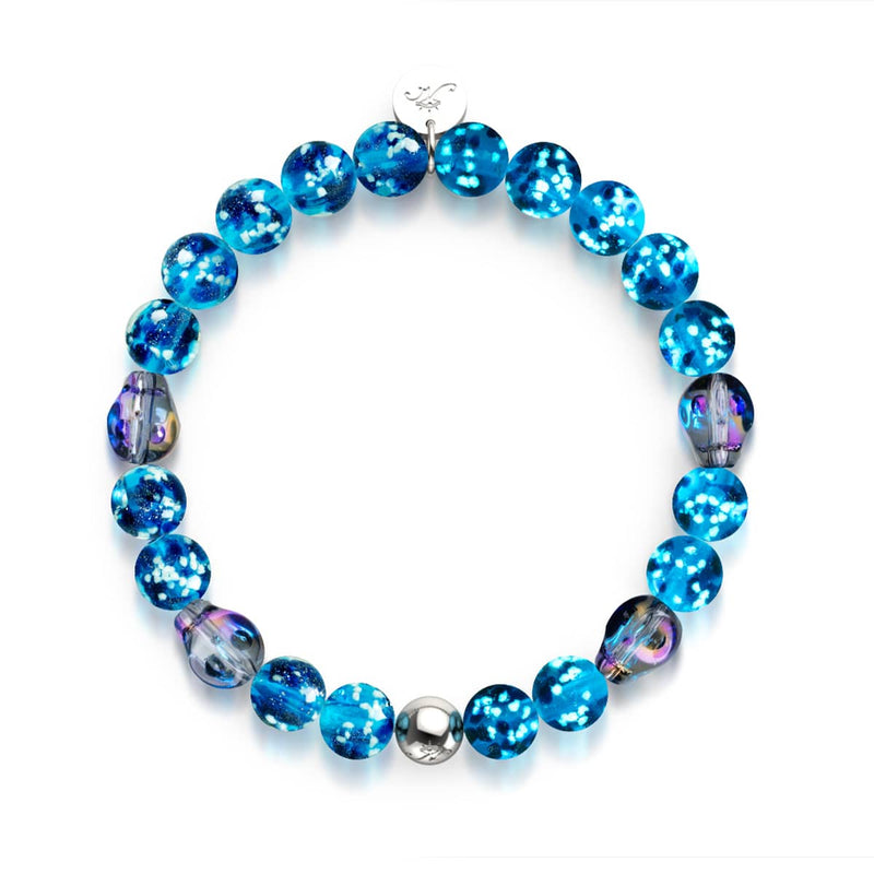 Dans la lune bleue | Bracelet en verre Firefly