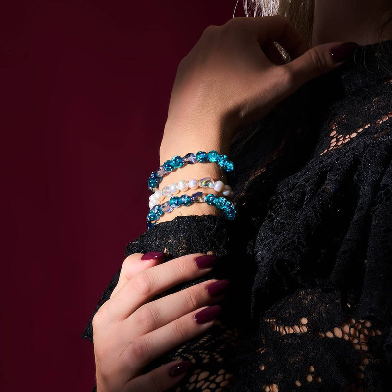 Dans la lune bleue | Bracelet en verre Firefly